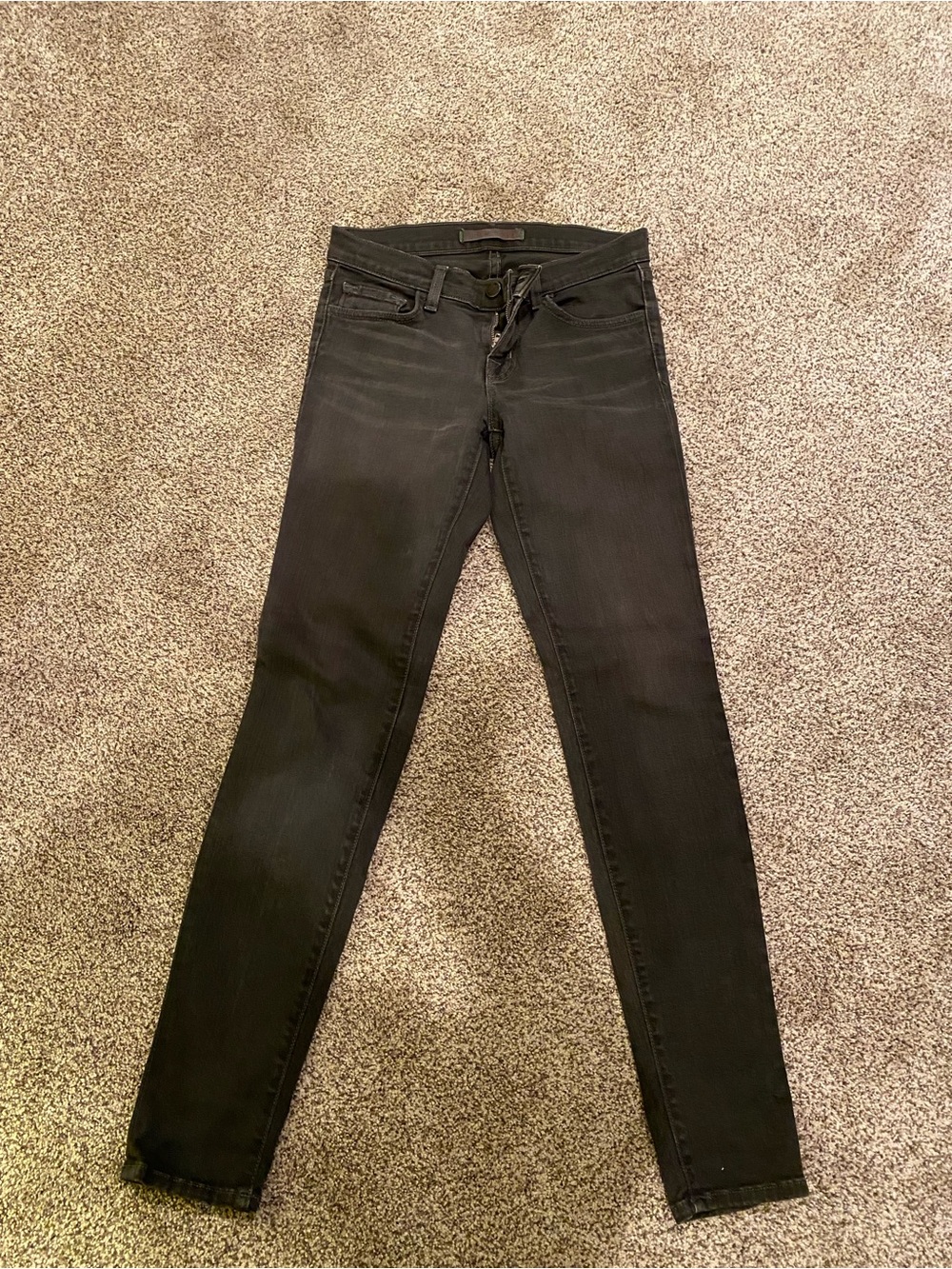 J Brand Women’s gray Skinny Leg Jeans - Sleek Stretch Denim size 25